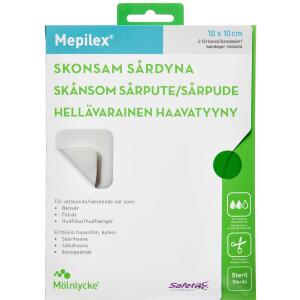 Køb Mepilex 10 x 10 cm 2 stk. online hos apotekeren.dk