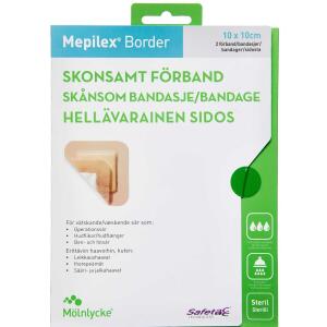 Køb Mepilex Border 10x10 cm 2 stk. online hos apotekeren.dk
