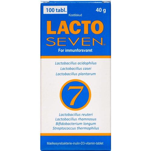 Køb Lacto Seven 100 stk. online hos apotekeren.dk