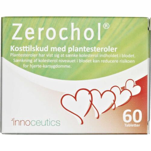 Køb Zerochol 60 stk. online hos apotekeren.dk