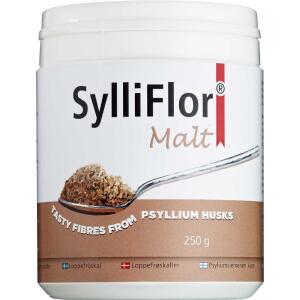 Køb SylliFlor Loppefrøskaller Malt 250 g online hos apotekeren.dk