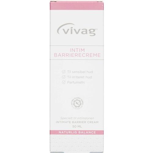 Køb Vivag Intim Barrierecreme 50 ml online hos apotekeren.dk