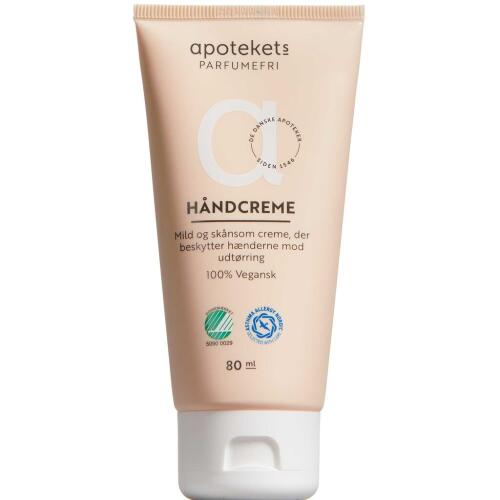 Køb Apotekets Parfumefri Håndcreme 80 ml online hos apotekeren.dk