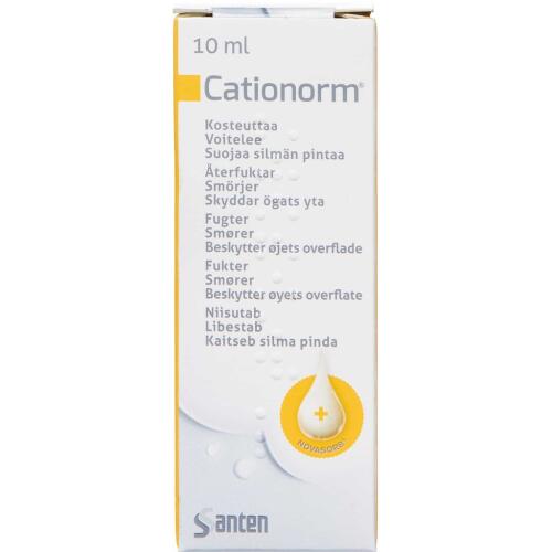 Køb Cationorm øjendråber 10 ml online hos apotekeren.dk