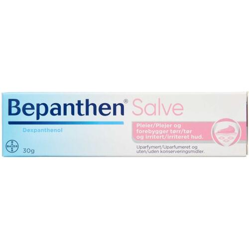 Køb Bepanthen salve 5% 30 g online hos apotekeren.dk