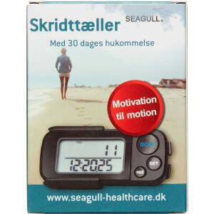 Køb Seagull Skridttæller med hukommelse, 1 stk. online hos apotekeren.dk