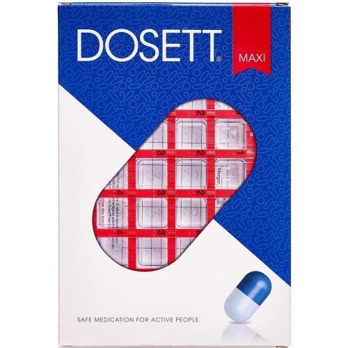 Køb Dosett MAXI doseringsæske 1 stk. online hos apotekeren.dk