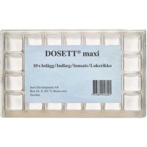Køb Dosett MAXI indlæg 10 stk. online hos apotekeren.dk