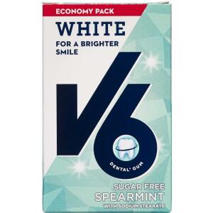 Køb V6 Økopakke Spearmint White ca. 50 stk. online hos apotekeren.dk