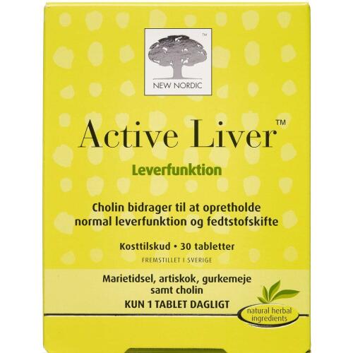 Køb Active Liver tabletter 30 stk. online hos apotekeren.dk