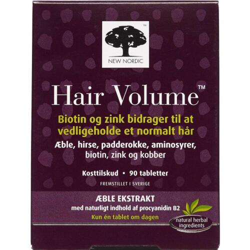 Køb Hair Volume tabletter 90 stk. online hos apotekeren.dk