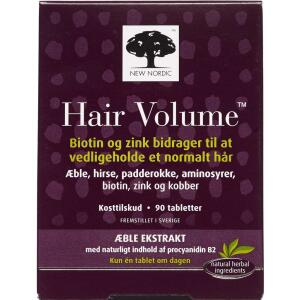 Køb Hair Volume tabletter 90 stk. online hos apotekeren.dk