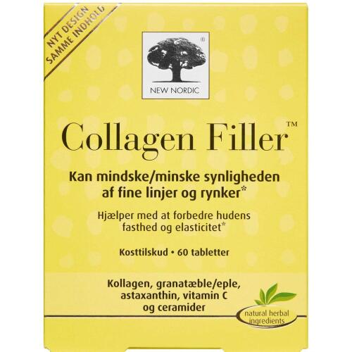 Køb Skin Care Collagen filler tabletter 60 stk. online hos apotekeren.dk