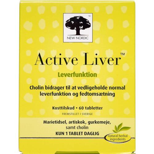 Køb Active Liver tabletter 60 stk. online hos apotekeren.dk