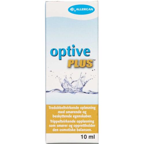 Køb Optive Plus øjendråber 10 ml online hos apotekeren.dk