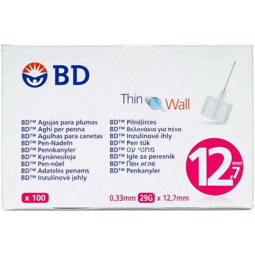 Køb BD Micro-fine + Penkanyle 0,33 x 12,7 100 stk. online hos apotekeren.dk