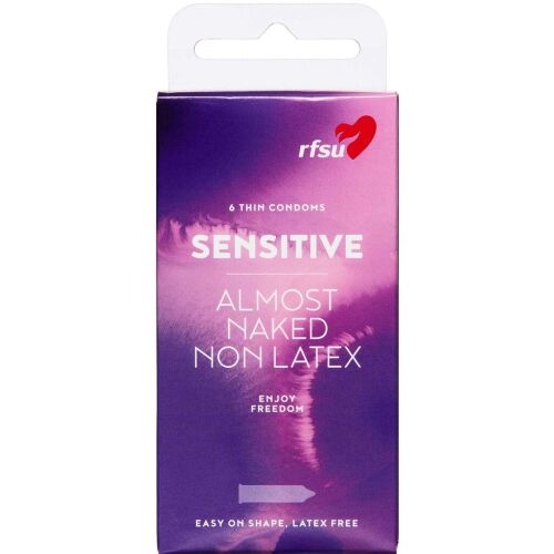 Køb RFSU So Sensitive kondom latexfri 6 stk. online hos apotekeren.dk