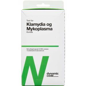 Køb Dynamic Code Test til klamydia/mycoplasma kvinde 1 stk. online hos apotekeren.dk