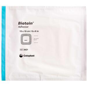 Køb Biatain Bandage med klæb 15X15cm 1 stk. online hos apotekeren.dk