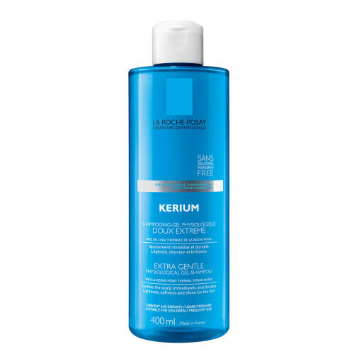 Køb La Roche-Posay Kerium ekstra gentle gel shampoo 400 ml online hos apotekeren.dk
