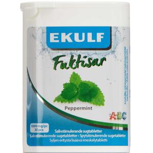 Køb Ekulf Fuktisar Peppermint 30 stk. online hos apotekeren.dk