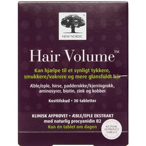 Køb Hair Volume tabletter 30 stk. online hos apotekeren.dk