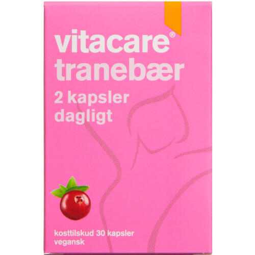 Køb VitaCare Tranebær kapsler 30 stk. online hos apotekeren.dk