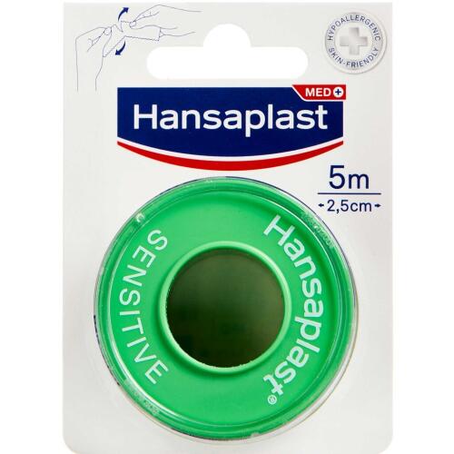 Køb Hansaplast Tape Sensitive 1 stk. online hos apotekeren.dk