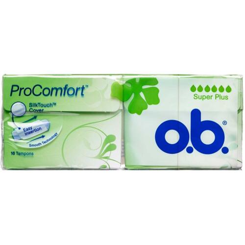 Køb O.B. Pro Comfort tampon super plus 16 stk. online hos apotekeren.dk