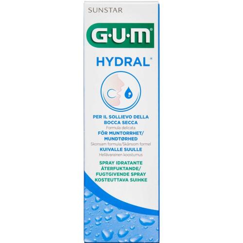 Køb Gum Hydral Spray mundtørhed 50 ml online hos apotekeren.dk