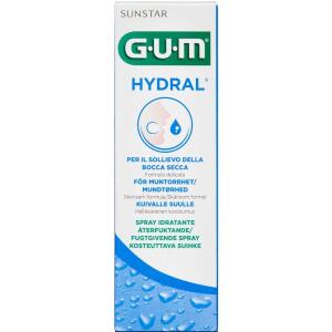 Køb GUM Hydral Spray 6010SEPI mod mundtørhed 50 ml spray online hos apotekeren.dk