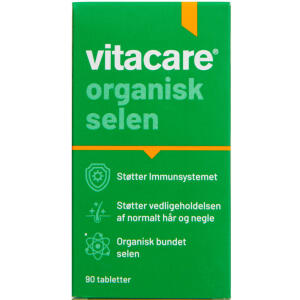 Køb VitaCare Organisk Selen tabletter 90 stk. online hos apotekeren.dk
