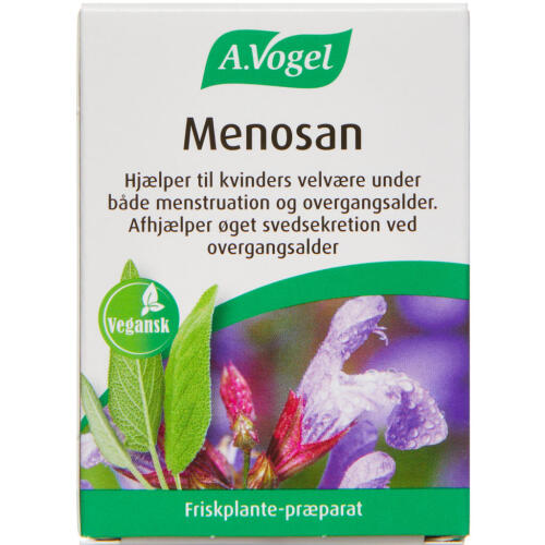 Køb A. Vogel Menosan tabletter 30 stk. online hos apotekeren.dk