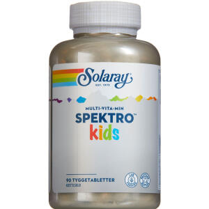 Køb Solaray Spektro Kids Multivitamin tyggetabletter 90 stk. online hos apotekeren.dk