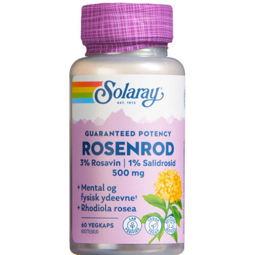 Køb Solaray Rosenrod 500 mg 60 stk. online hos apotekeren.dk