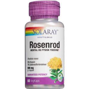 Køb Solaray Rosenrod 500 mg 60 stk. online hos apotekeren.dk