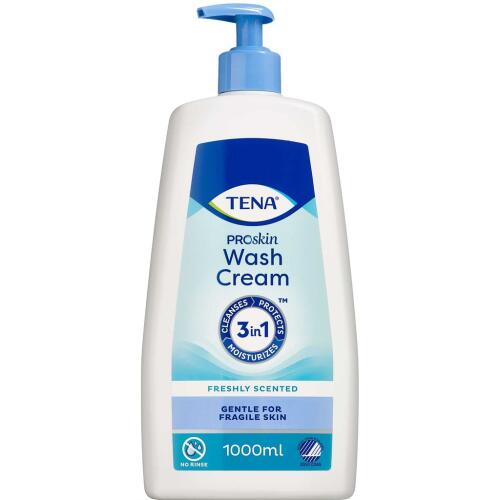 Køb TENA 3-in-1 Wash Cream 1000 ml online hos apotekeren.dk