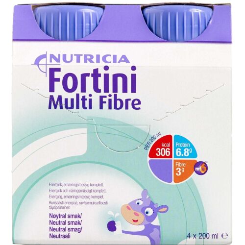 Køb Fortini Multi Fibre Neutral 200 ml online hos apotekeren.dk