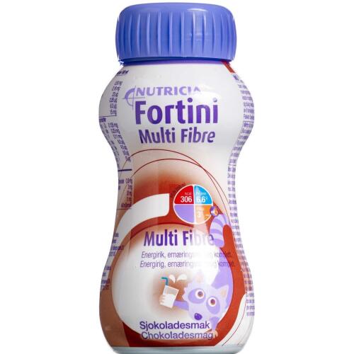 Køb Fortini Multi Fibre Chokolade 200 ml online hos apotekeren.dk
