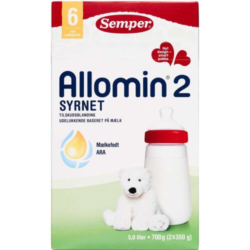 Køb Allomin 2 Syrnet 700 g online hos apotekeren.dk