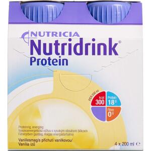 Køb Nutridrink Protein Vanille 4 x 200 ml online hos apotekeren.dk