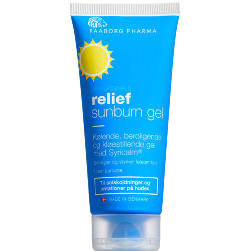 Køb Faaborg Pharma relief+ sunburn gel 100 ml online hos apotekeren.dk