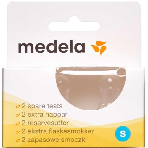 Køb Medela Flaskesut S 2 stk online hos apotekeren.dk