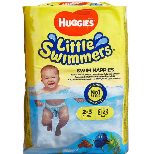 Køb Huggies Little Swimmers 3-8 kg 12 stk. online hos apotekeren.dk