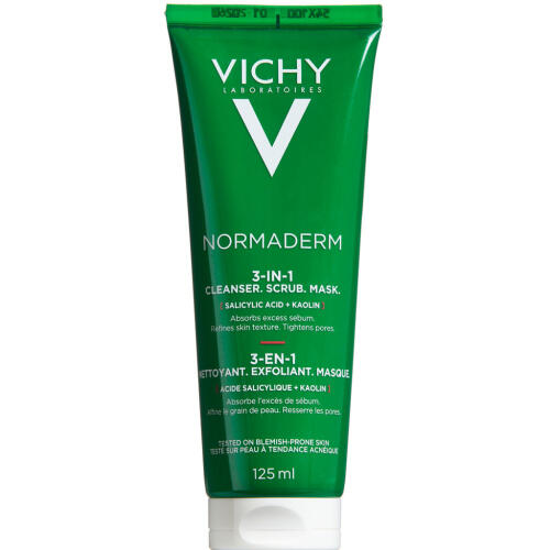 Køb Vichy Normaderm 3i1 125 ml online hos apotekeren.dk