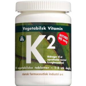 Køb Vitamin K2 90 mcg 90 stk. online hos apotekeren.dk