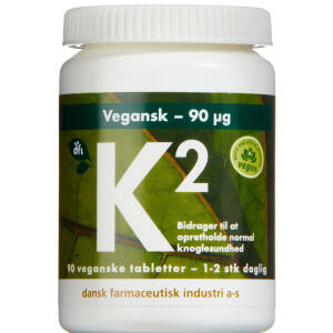 Køb Vitamin K2 90 mcg 90 stk. online hos apotekeren.dk