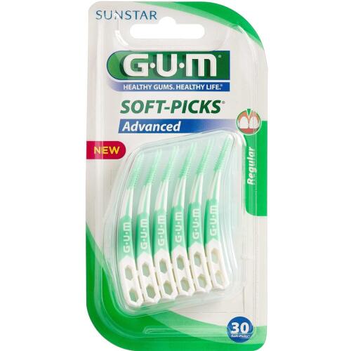 Køb GUM® SOFT-PICKS ADVANCED 30 stk. online hos apotekeren.dk