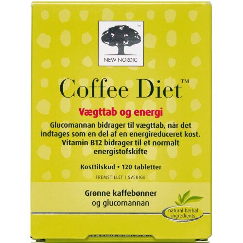 Køb Coffee Diet tabletter 120 stk. online hos apotekeren.dk