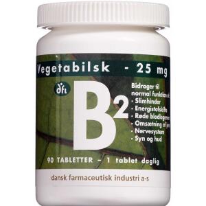 Køb Vitamin B2 tabletter 90 stk. online hos apotekeren.dk
